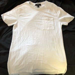 Medium Forever 21 long white T-shirt
